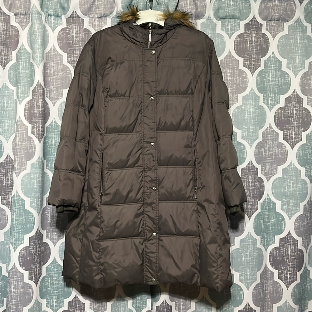Michael Kors winter hooded down puffer